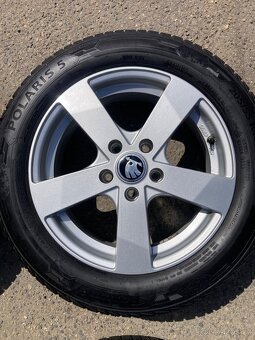 Alu 5x112 r16,Škoda,Vw-zimni 205/55 r16-7mm - 5