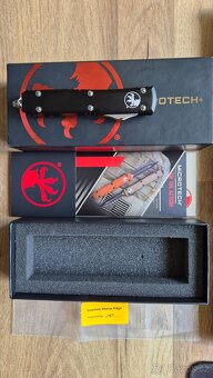 Microtech Ultratech 121-10 Stonewash Standard čierny - 5