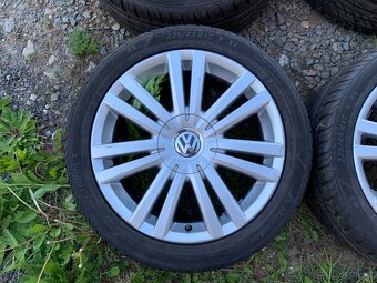 Alu orig letní sada VW BBS 5x112 7J ET47 225/45 R17 - 5