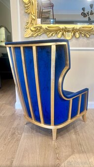 Křeslo. Italsky nábytek. Exkluzivní. Vyprodej - 5