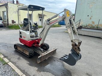Minibagr Takeuchi TB215R.r.v. 2016,1575kg,NOVÉ PÁSY - 5