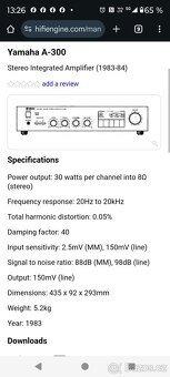 Yamaha A-300 - 5