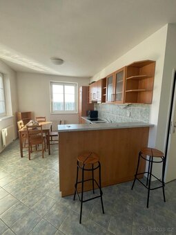 Moderní dřevěná kuchyňská linka se spotřebiči - 5