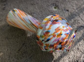 Skleněná barevná vázička (styl) MURÁNO - 5