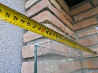 terárium cca 120x30x36 děleno na 3 části po 40 cm - 5