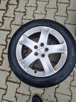 Peugeot 407 originální ALU KOLA 7Jx17 5x108 ET48 - 5