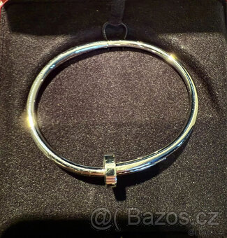 Náramek Cartier Juste Un Clou 18 cm z bílého zlata - 5