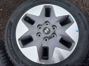 Prodám NOVOU sadu Orig ALU kol Hyundai 235/55R18 zimní - 5