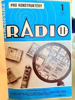 AMATÉRSKÉ RÁDIO , časopis, vyvázaný 10x - 5