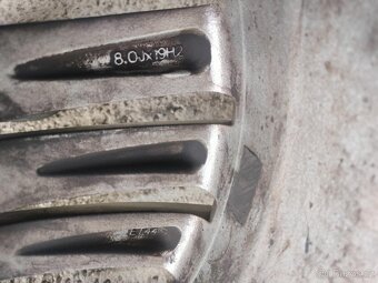 4ks alu disky orig. Škoda 5x112 R19 PNEU 225/35 ZR19 5mm - 5