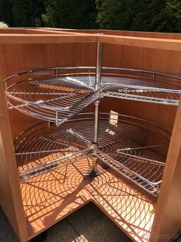 CARGO KOŠ OTOČNÝ 3/4 KOLA CHROM KOLO 750MM  - 5