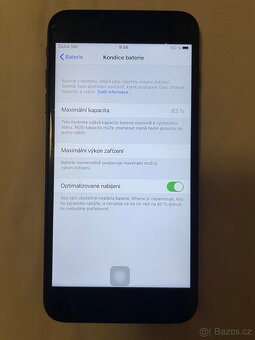 iPhone 8 Plus – 128 GB, prasklý displej, nefunkční Home Butt - 5