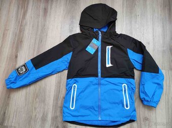 Jarní/podzimní zateplená šusťáková bunda Kugo nová - 5