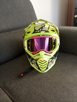 LS2 Fast Evo Mini + brýle Scott - 5