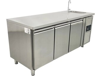 Chladicí stůl s dřezem 1795 × 700 × 860 mm - 5