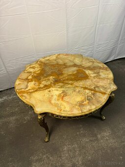 Mramorový konferenční stůl (135019) - 5