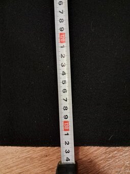 Kabát černý dlouhý pánský - 5