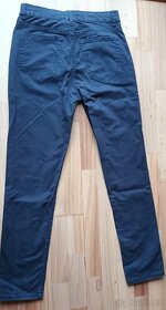 Společenské kalhoty ZARA, tmavě modré, vel. 36 (EU) - 5
