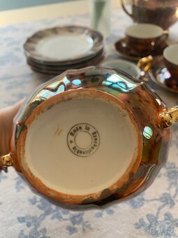 Vintage porcelánový čajový servis – Made in Czechoslovakia - 5