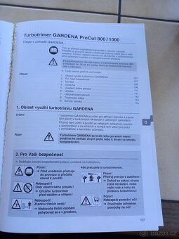 STRUNOV SEKACKA GARDENA PROCUT 800 - 5