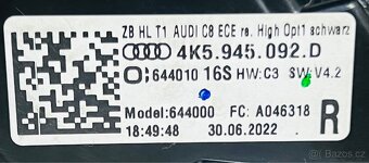 Audi S6 A6 4K0 C8 zadní světlo 4K5945092D - 5