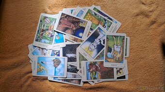MYTICKÝ TAROT - kniha + 78 karet + hedvábný šátek - 5