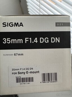 Sigma 35mm f1.4 DG DN art sony - 5