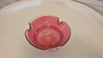 Popelník hutní sklo Jaroslav Taraba Lednické rovné - 5