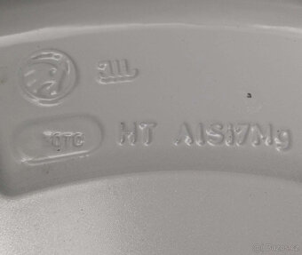 Alu sada kola originál Škoda 5x112 6,5Jx17 ET38 565601025 - 5