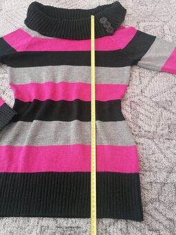 4x dámský dlouhý svetr - 5