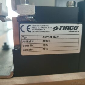 Ultrazvukový svařovací stroj Rinco  ABW 35 - 5