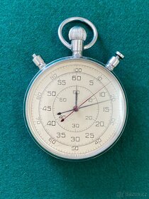 stopky staré ruské stopky retro velké kovové hodinky - 5