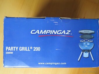 Přenosný plyn.gril zn. CAMPINGAZ 200 Party,nový,orig.zabalen - 5
