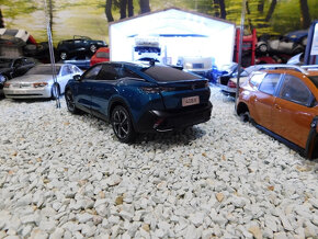 model auta Peugeot 408X 1:18 farba modrá / tyrkys / Paudi - 5