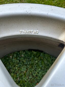 Alu kola 5x120 r17, 7,5 J, et 30 - Borbet type C - 5