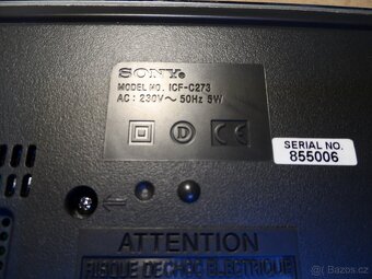 SONY ICF-C273 DREAM MACHINE - 5