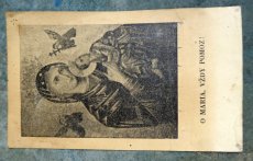 Misionární knížka z roku 1900 a kancionál starožitný - 5