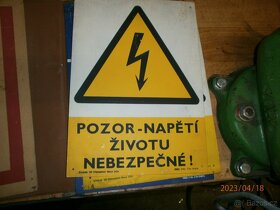 vystražné cedule - 5