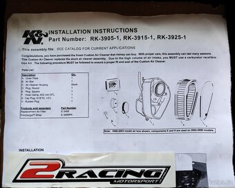 K&N vzduchový filtr Yamaha XV 1600 - 5