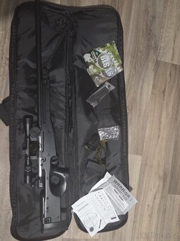 Prodám airsoft L96 + příslušenství - 5