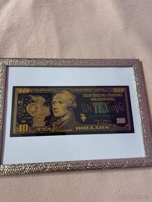 Zlatá bankovka 100 $ - 5