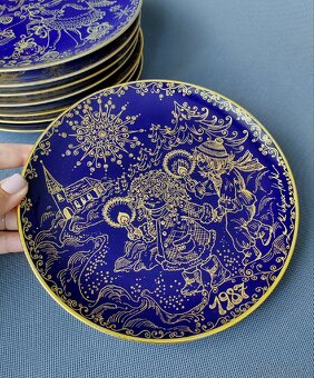 Limitovaná edice vánočních talířů od Tirschenreuth - 5