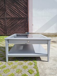 Konferenční stůl - Ikea - Liatorp, šedý - 5