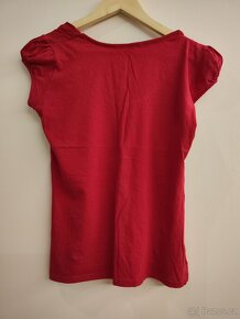 Dámské elegantní tričko s mašlí vel. M (38) - 5