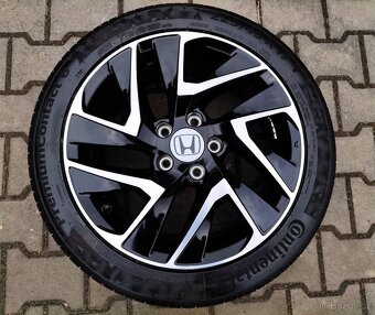 Alu kola originál Honda 5x114,3 R17 KRÁSNÁ TOP SADA - 5