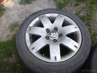 4x originální alu disky vw (5x112) r16 - 5
