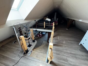 Pronájem 3kk podkroví,balkon, ul. Chomutovská 457, Klášterec - 5