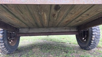 Vlečka za malotraktor nebo PF, ložná plocha 220 x 135 - 5