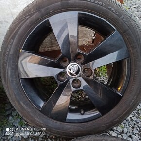 Orig.alu disky ŠKODA FABIA 15" - 5