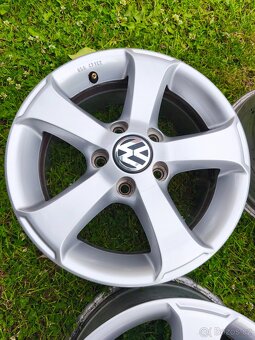 Alu kola originál VW r15 5x112 Golf Touran Caddy - 5